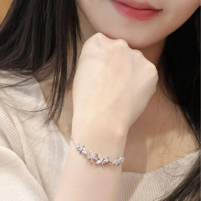 Disney Frozen Series S925 Silver Bracelets Women's-21
