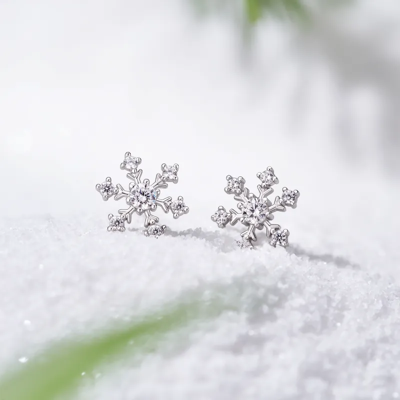 Disney Frozen Series S925 Silver Stud Earrings Women's-8