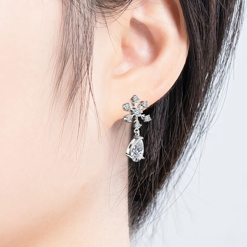 Disney S925 Silver Earrings Women's-2