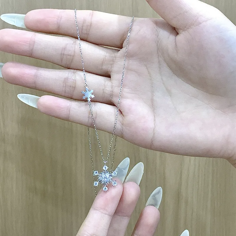 Disney Princess S925 Silver Necklaces Unisex-3