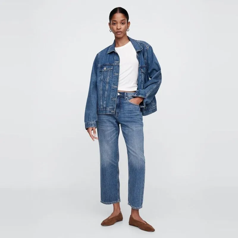 GAP Jeans Women's Medium Washed-2