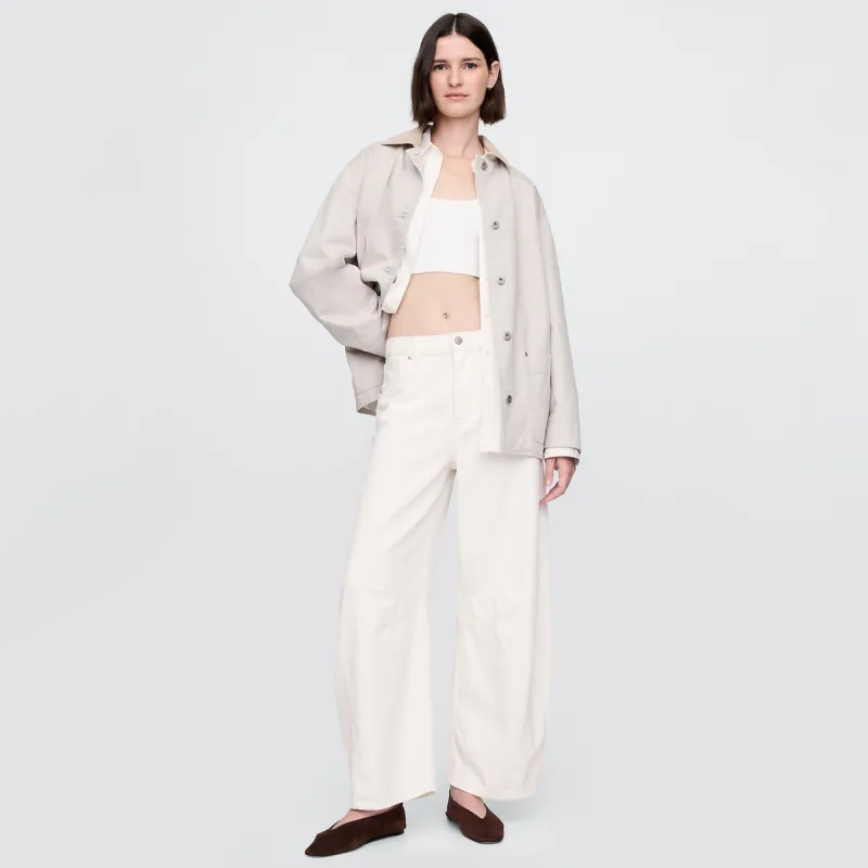 GAP Jeans Women's White-3