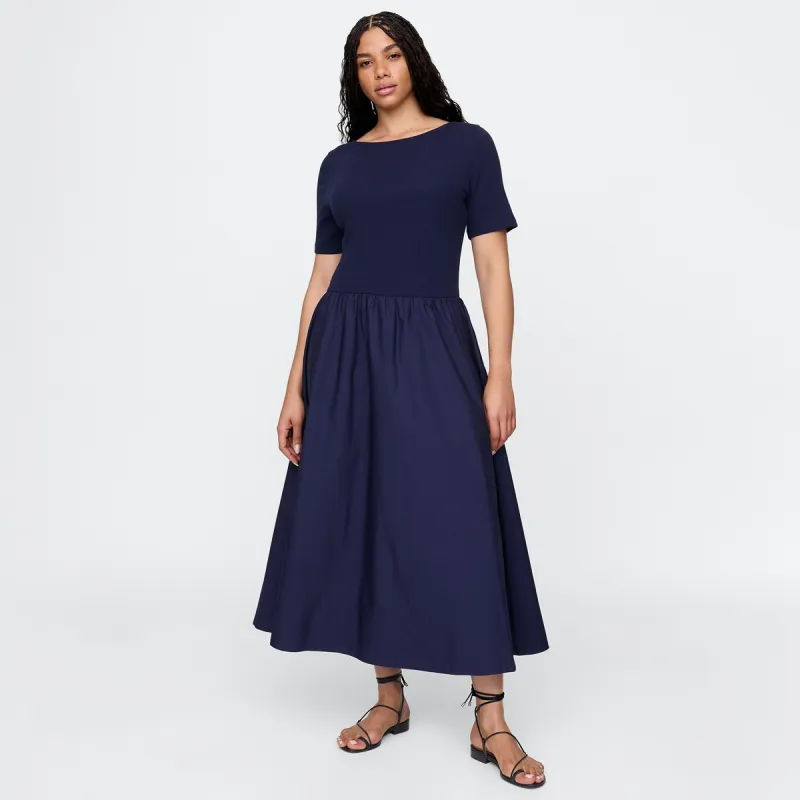 GAP Short Sleeved Dress Elegance Long Skirt Women's-5