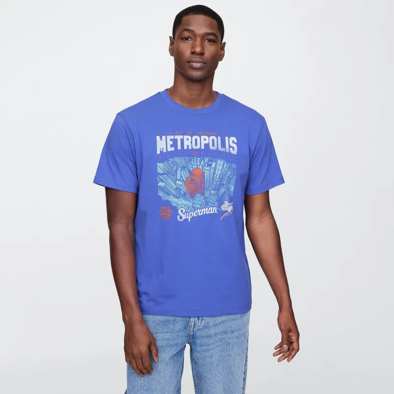 GAP T Shirts Unisex Blue-2