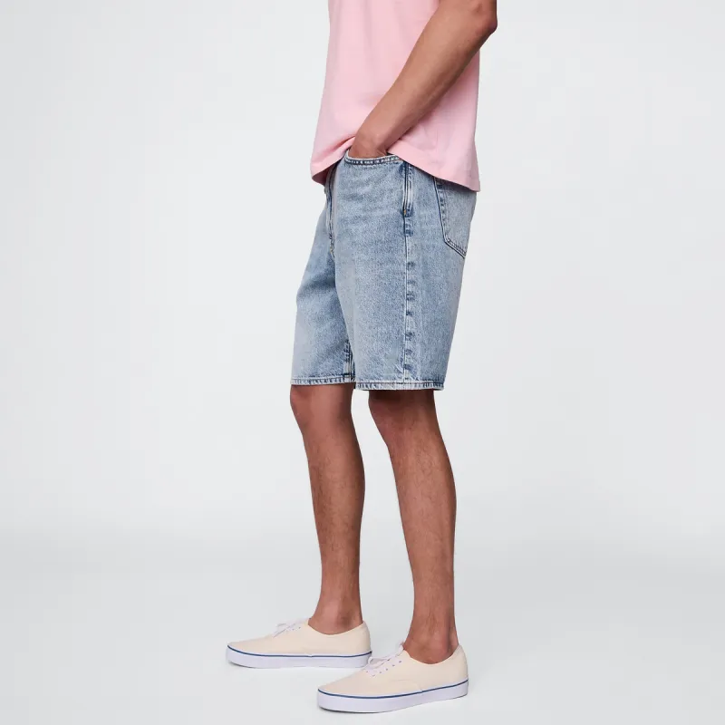 GAP Denim Shorts Men Light Washed-4