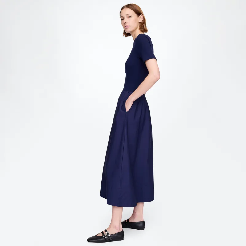 GAP Short Sleeved Dress Elegance Long Skirt Women's-7