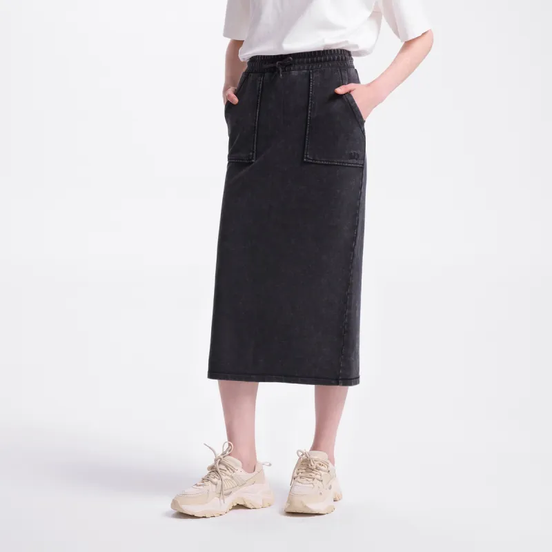 GAP Denim Long Skirts Women's Black-2
