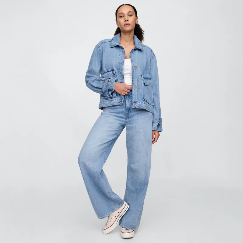 GAP Jackets Coats Women's Light Washable-3