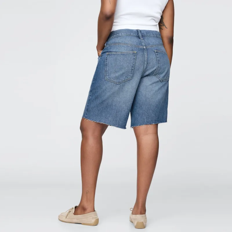 GAP Denim Shorts Women's Medium Washed-4
