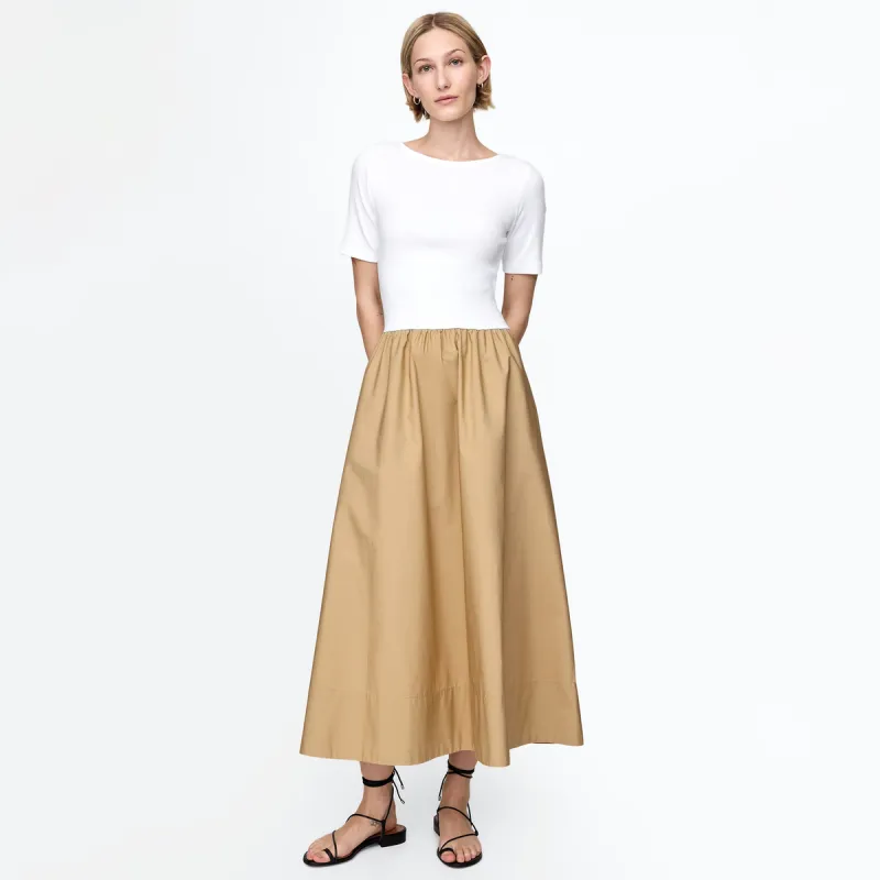 GAP Short Sleeved Dress Elegance Long Skirt Women's-2