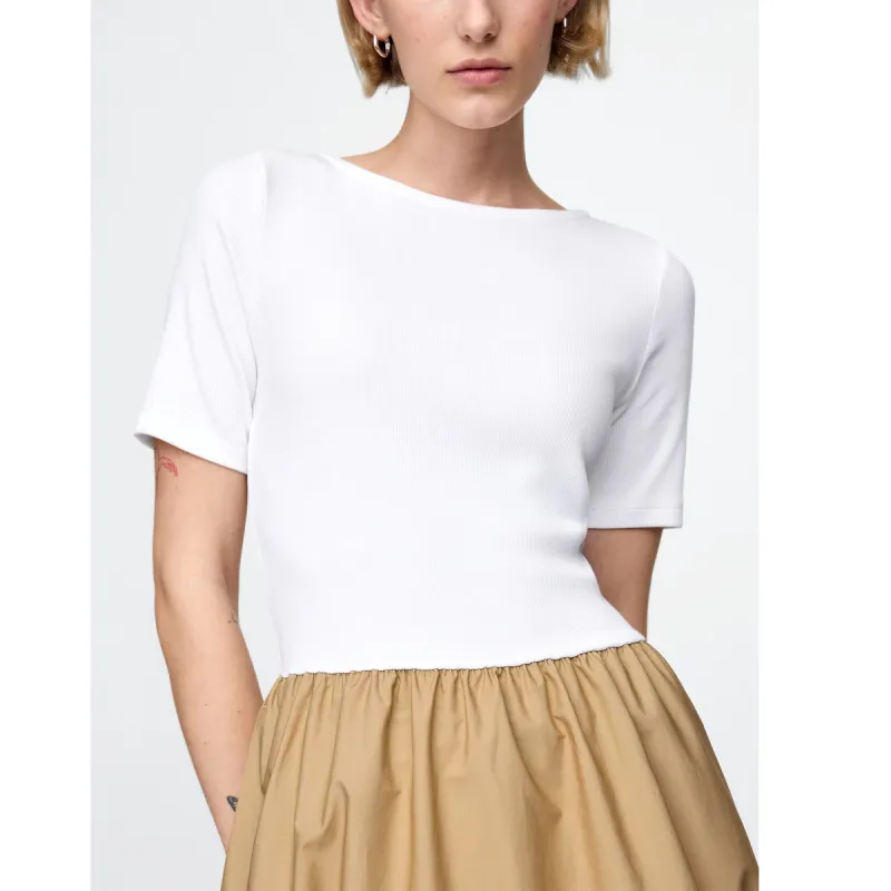 GAP Short Sleeved Dress Elegance Long Skirt Women's-1