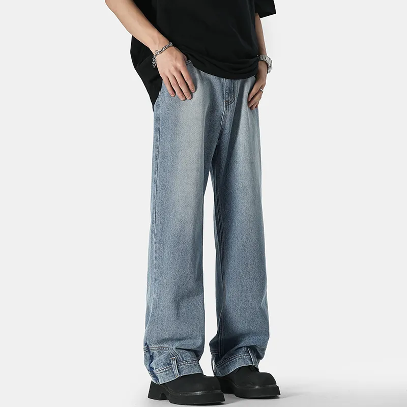 PANDA BASE Jeans Unisex Blue-5