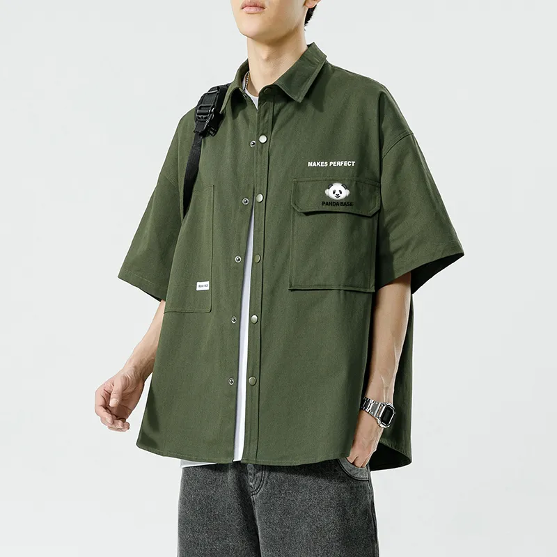 PANDA BASE Shirts Unisex-2