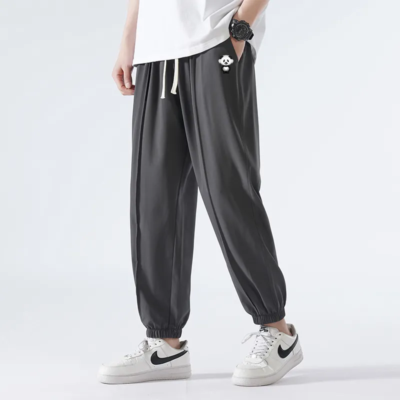 PANDA BASE Casual Pants Unisex-5