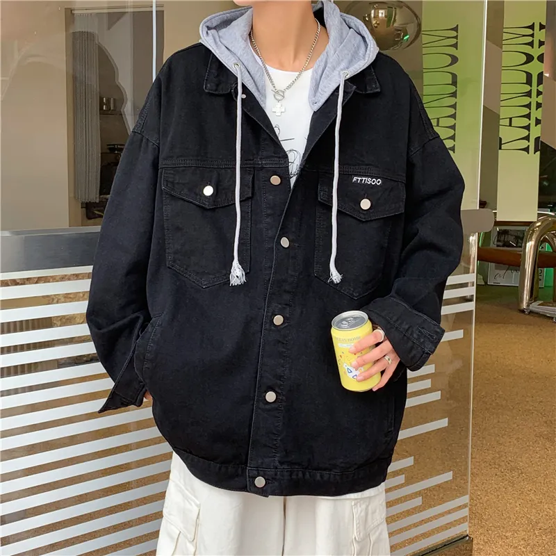PANDA BASE Denim Jackets Unisex-1