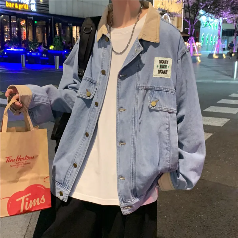 PANDA BASE Denim Jackets Unisex-5