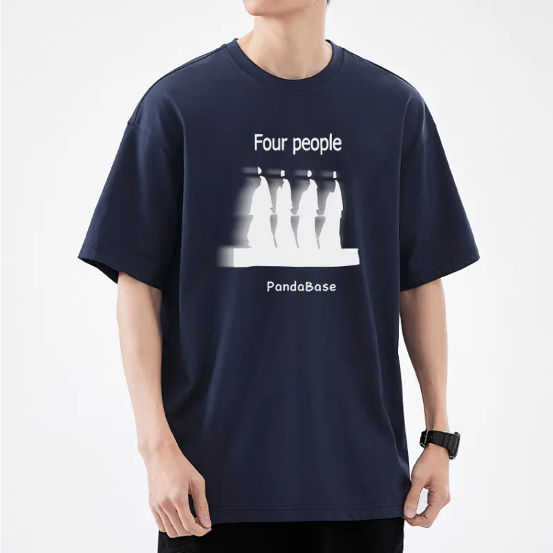 PANDA BASE T Shirts Unisex-4