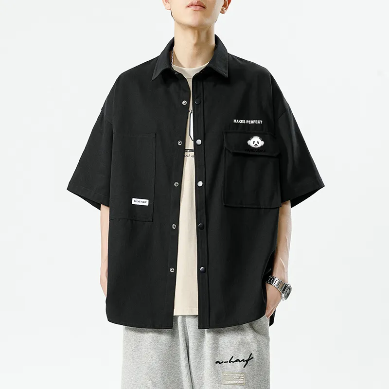 PANDA BASE Shirts Unisex-11