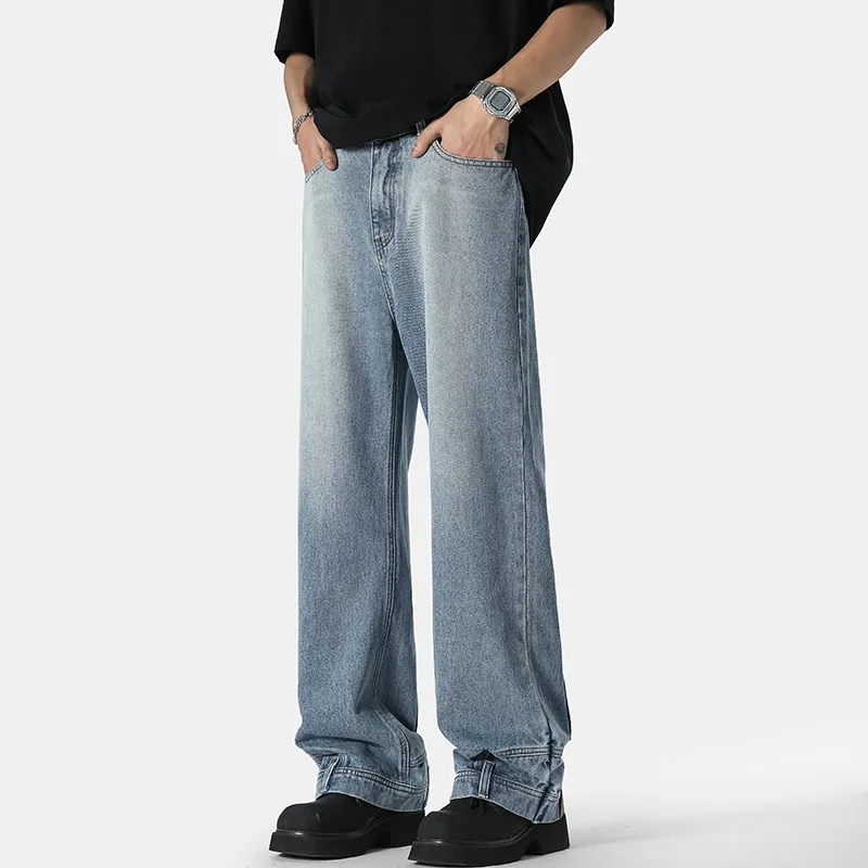 PANDA BASE Jeans Unisex Blue-2
