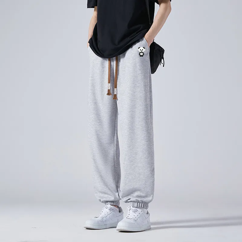PANDA BASE Casual Pants Unisex-5