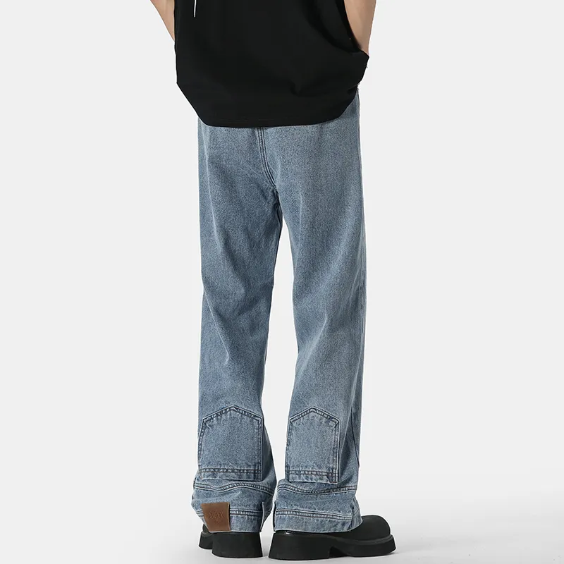PANDA BASE Jeans Unisex Blue-6