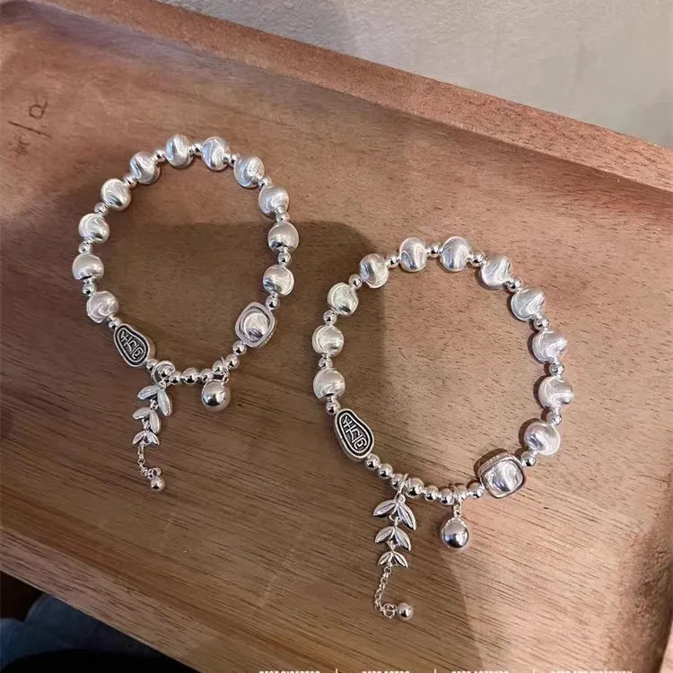 Silver Arashi Sterling Silver Bracelet 999 Fine Silver Women's-3
