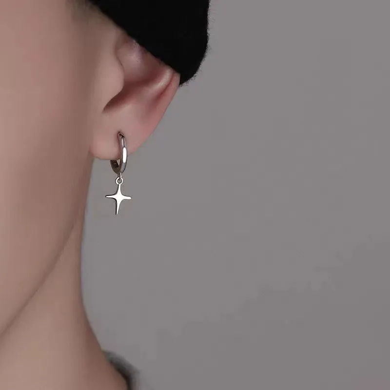 Silver Arashi 999 Fine Silver Earrings Unisex-4