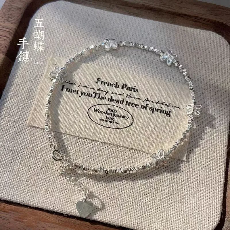 Silver Arashi Sterling Silver Bracelet 999 Fine Silver Women's-4