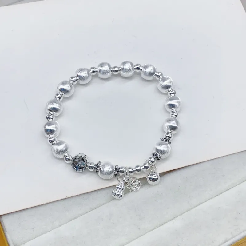 Silver Arashi Sterling Silver Bracelet 999 Fine Silver Unisex-3