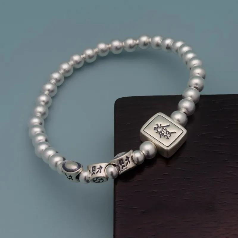 Silver Arashi 999 Fine Silver Wristbands Unisex-1