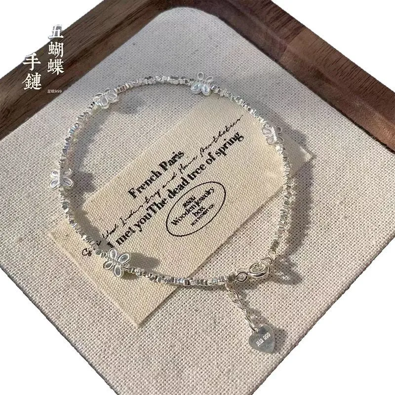 Silver Arashi Sterling Silver Bracelet 999 Fine Silver Women's-6