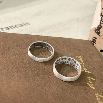 Silver Arashi Sterling Silver Ring 999 Fine Silver Unisex