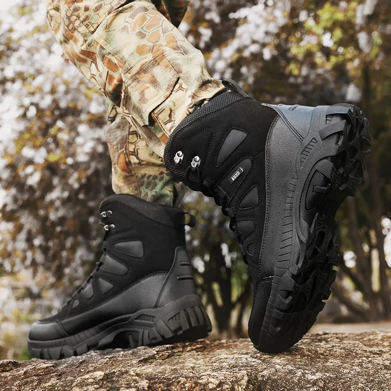 SIMBA'S PRIDE Abrasion Resistant High Top Outdoor Shoes Men's-1