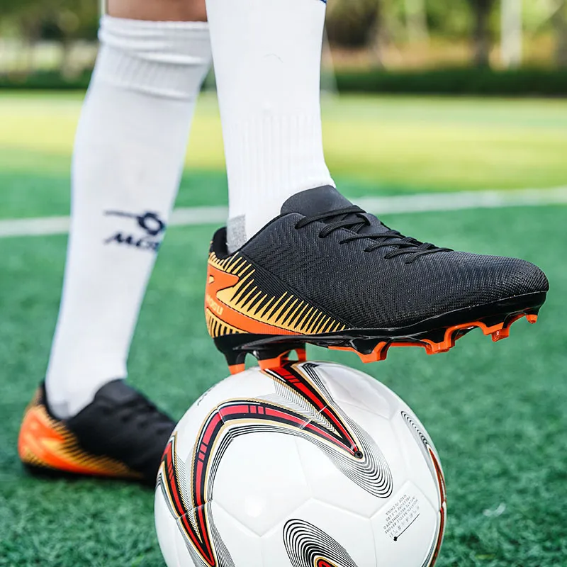 SIMBA'S PRIDE Natural Ground Moisture Wicking Coverage Soccer Shoes Unisex-18