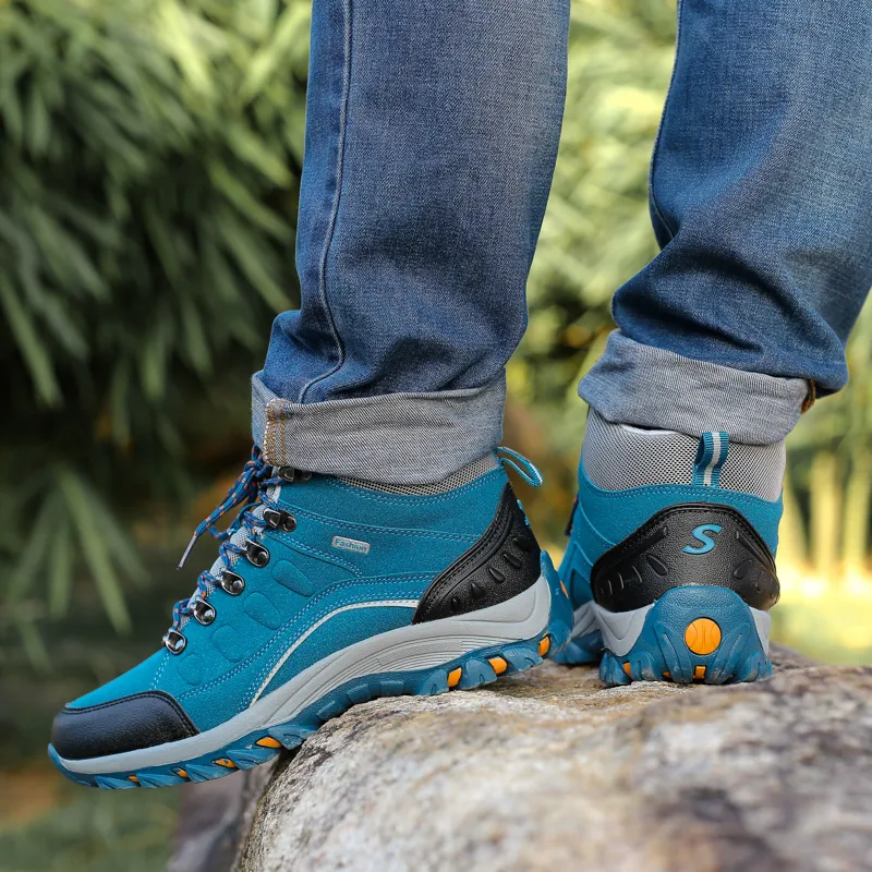 SIMBA'S PRIDE Waterproof, Moisture Wicking, Lightweight High Top Mountaineering & Hiking Shoes Unisex-4