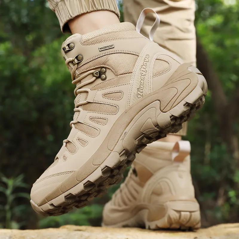 SIMBA'S PRIDE Wear resistant And Waterproof Low Top Hiking Shoes Men's-9
