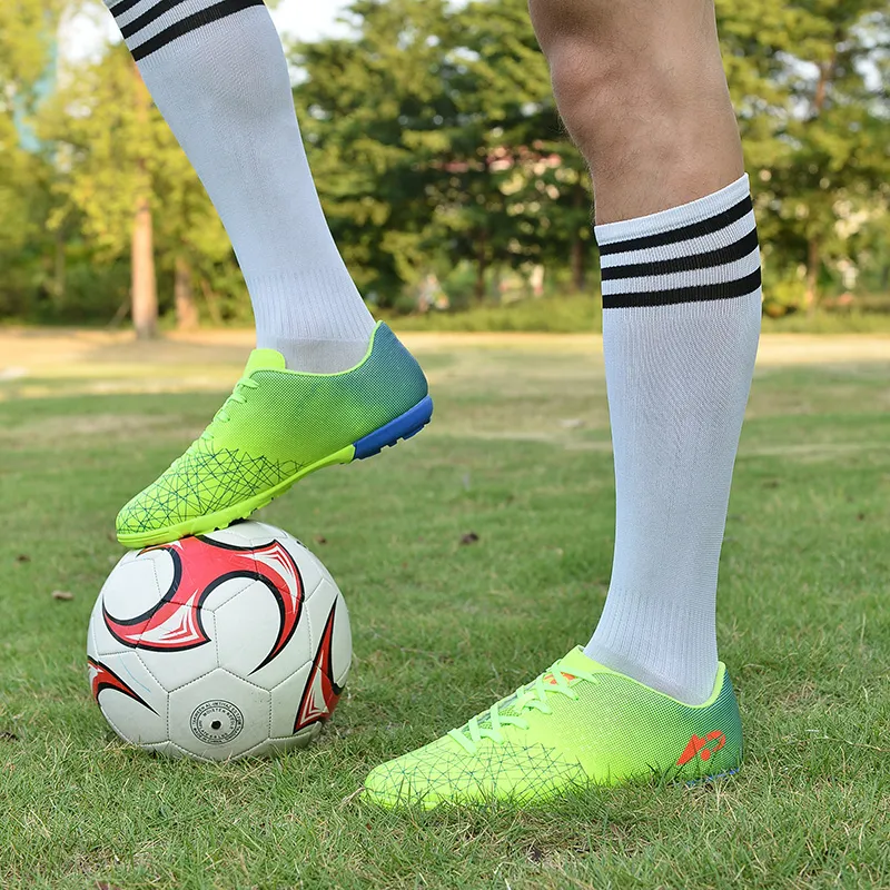 SIMBA'S PRIDE Artificial Ground Waterproof And Breathable Slip Resistant Soccer Shoes Unisex-13