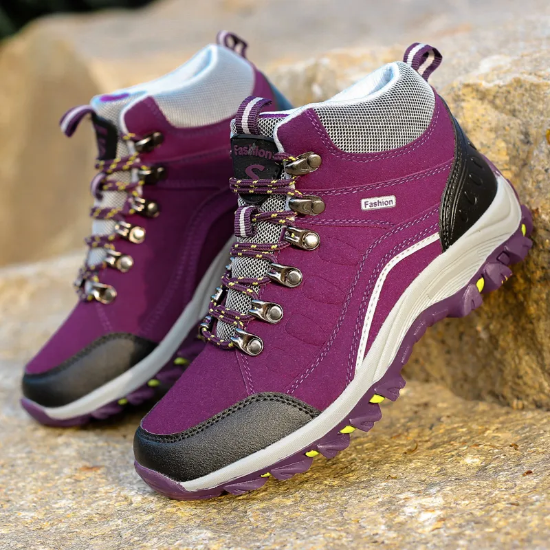 SIMBA'S PRIDE Waterproof, Moisture Wicking, Lightweight High Top Mountaineering & Hiking Shoes Unisex-17
