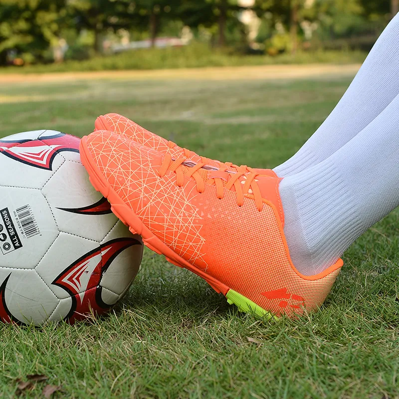 SIMBA'S PRIDE Artificial Ground Waterproof And Breathable Slip Resistant Soccer Shoes Unisex-9
