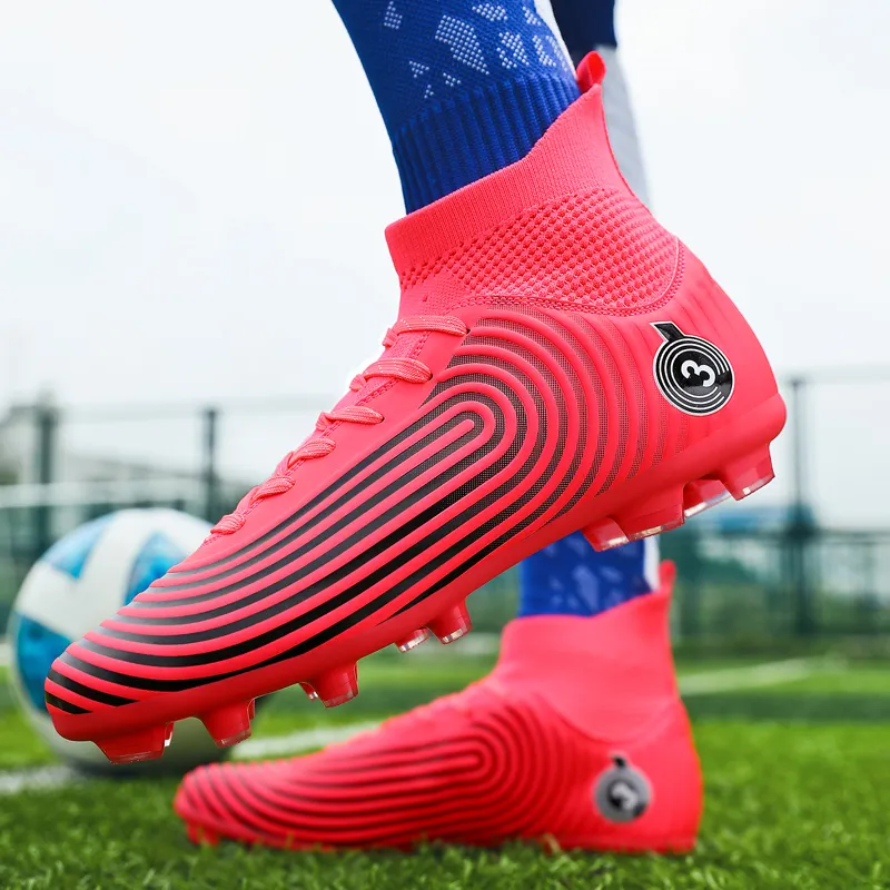 SIMBA'S PRIDE Natural Ground Slip Resistant Rebound Soccer Shoes Unisex-12
