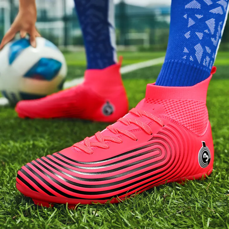 SIMBA'S PRIDE Natural Ground Slip Resistant Rebound Soccer Shoes Unisex-11