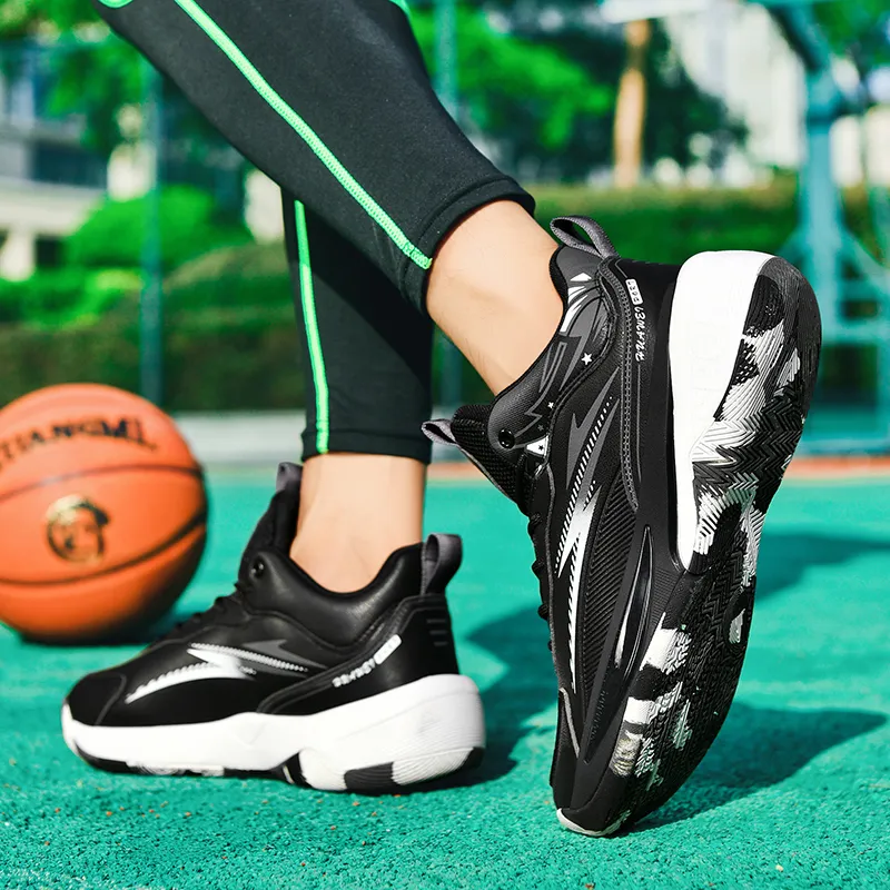 SIMBA'S PRIDE Slip Resistant And Breathable Low Top Basketball Shoes Men's-3