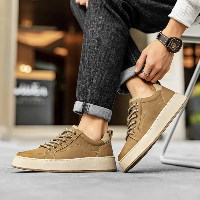 SIMBA'S PRIDE Fashionable And Comfortable Abrasion Resistant Slip Resistant Low Top Casual Shoes Men's-17