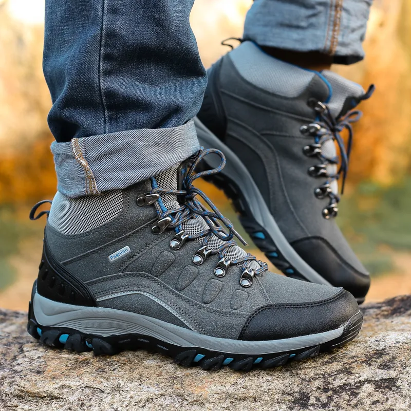 SIMBA'S PRIDE Waterproof, Moisture Wicking, Lightweight High Top Mountaineering & Hiking Shoes Unisex-7