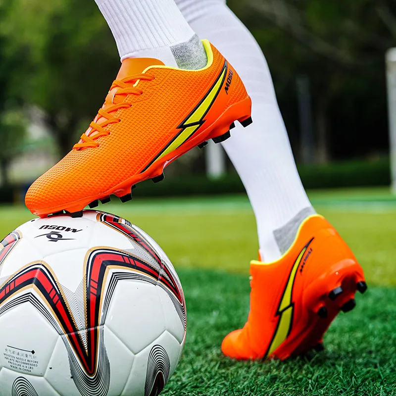 SIMBA'S PRIDE Soft Ground, Natural Ground Abrasion Resistant Waterproof Lightweight Soccer Shoes Men's-4