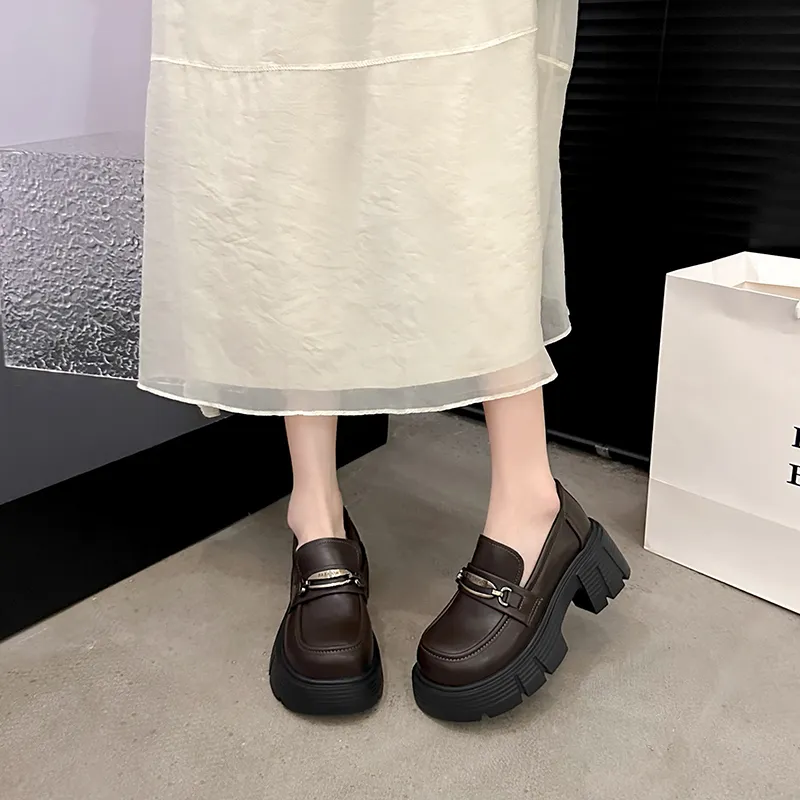 SIMBA'S PRIDE Loafers Women's Black/Brown-10