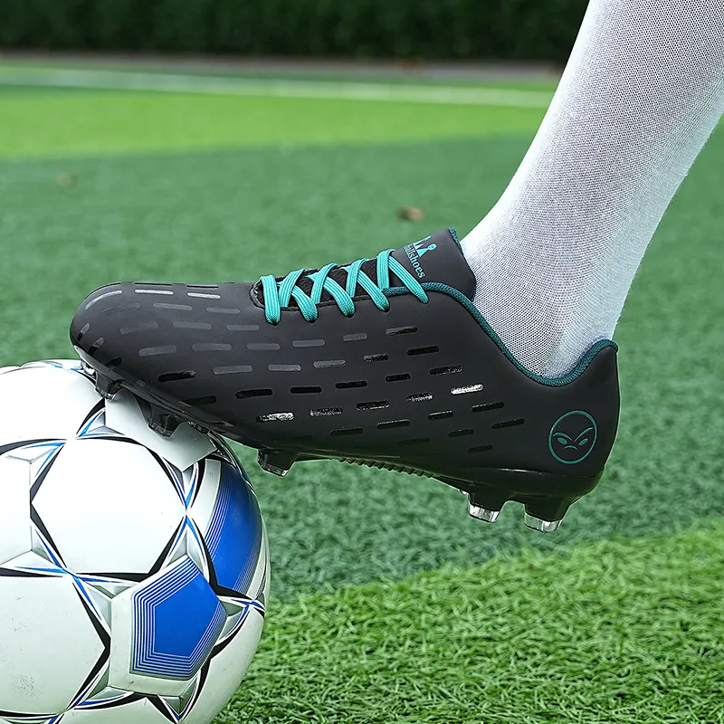 SIMBA'S PRIDE Artificial Ground, Natural Ground Abrasion Resistant Breathable Soccer Shoes Unisex-24