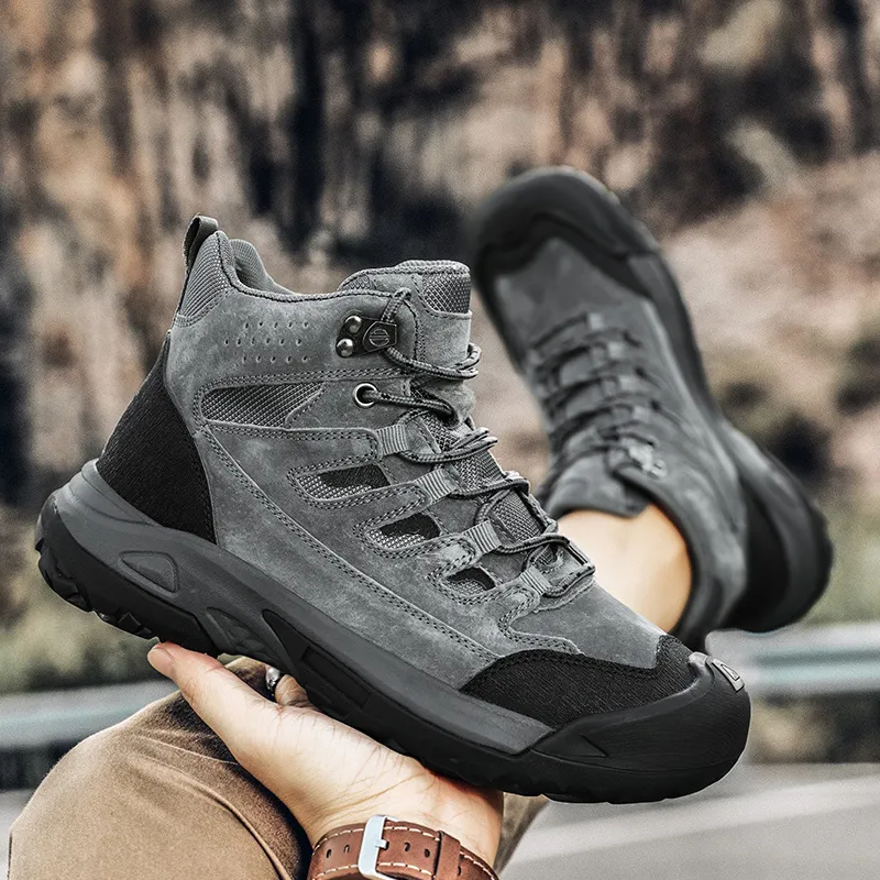 SIMBA'S PRIDE Slip Resistant, Abrasion Resistant, Breathable Mountaineering & Hiking Shoes Men's-4