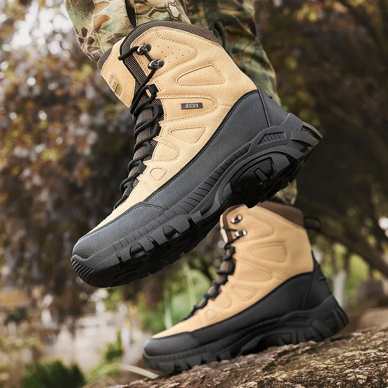 SIMBA'S PRIDE Abrasion Resistant High Top Outdoor Shoes Men's-5
