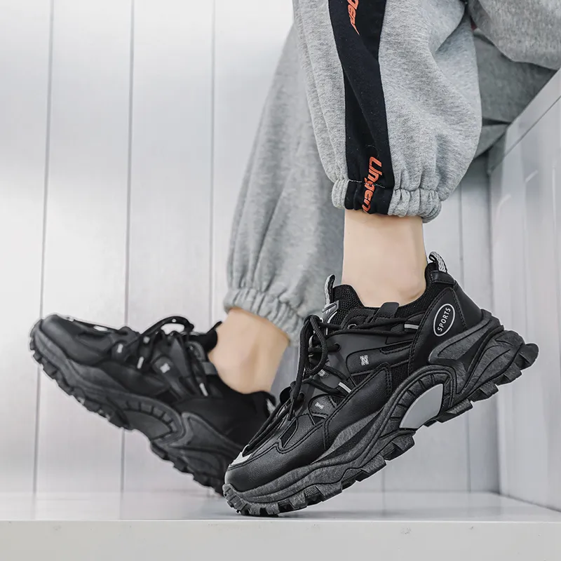 SIMBA'S PRIDE Waterproof And Breathable Low Top Chunky Sneakers Men's-3